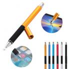 2 in 1 Multifunction Fine Point Round Thin Tip Touch Screen Pen